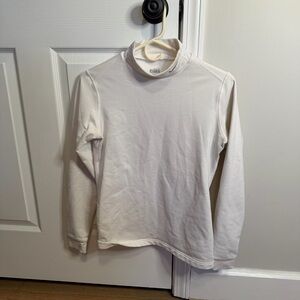 Nike White Long Sleeve Turtleneck